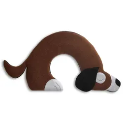 LESCHI Wärmekissen - Dunkelbraunes Körnerkissen für Mikrowelle - Esoterik: Ergonomisches Nackenkissen mit Bio Weizenfüllung, ideal für entspannende Wärme bei Verspannungen und kalten Wintertagen.