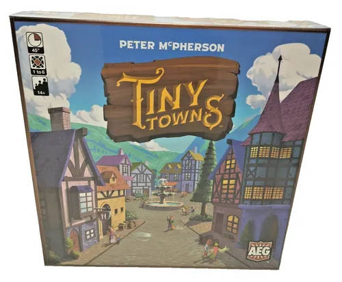 Tiny Towns by AEG - Gesellschaftsspiel -Englisch- Neu - OVP 2. Wahl *