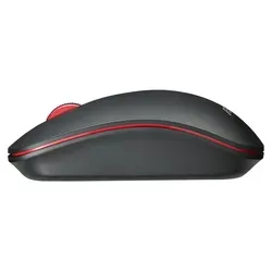 Asus WT300 Wireless Mouse Schwarz-Rot - Optische kabellose Maus, 1600 DPI, ideal für Büro und Home Office