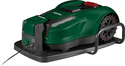 PARKSIDE® 20 V Mähroboter PAMRS 1000 A1 mit Akku und Ladestation - Der PARKSIDE® 20 V Mähroboter PAMRS 1000 A1 sorgt für einen perfekt gepflegten Rasen bis 1000 m². Intelligente Steuerung über die PARKSIDE-App und kraftvoller Brushless Motor für hohe Lebensdauer.