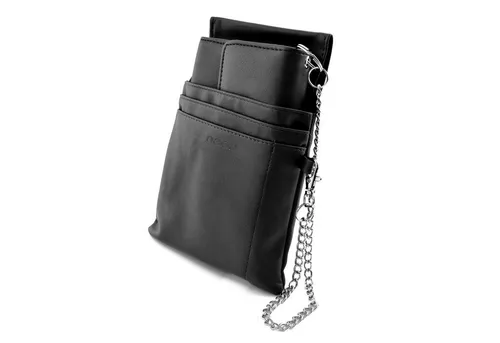 nean Kellnerbörse mit Holster und Reißverschlussfach - Praktische Kellnerbörse mit Holster für den Gastronomieeinsatz. Sieben Scheinfächer und ein sicheres Design mit verstellbarem Druckverschluss bieten optimale Funktionalität. Ideal für jeden Alltagseinsatz.