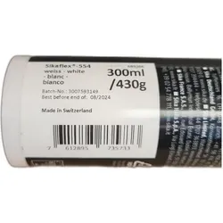Sika Sikaflex-554 Montageklebstoff 300 ml – vielseitig und witterungsbeständig - Der Sikaflex-554 Montagekleber eignet sich für innen und außen, ist alterungsbeständig und ideal für große Bauteile. Einfaches Auspressen und primerlose Anwendung sorgen für eine sichere Verbindung.