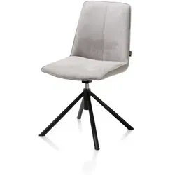 Henders & Hazel Brody Esszimmerstuhl 2er Set, Stoff Savannah/Kibo - Esszimmerstühle mit zeitlosem Design und ergonomischer Rückenlehne für optimalen Sitzkomfort. Hochwertige Stoffe und schwarzes Metallgestell vereinen Eleganz und Funktionalität.