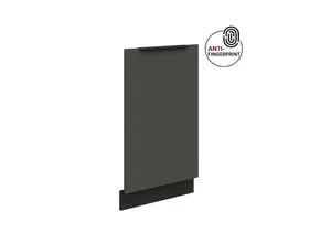 Frontblende für Geschirrspüler 45 cm ARIA - Graphite ultra matt mit Anti-Fingerprint - Hochwertige Frontblende für vollintegrierbare Geschirrspüler 45 cm. Mit Anti-Fingerprint-Beschichtung für einfache Reinigung und ansprechende Optik. Ideal für das Küchenprogramm ARIA.