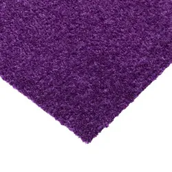 Steffensmeier Teppichboden Cambridge Young - Lila 100x200 cm - Hochwertiger Teppichboden für Kinderzimmer und Wohnzimmer, aus 100% Polypropylen, mit GUT-Siegel. Ideal zum Selberverlegen, dank optimaler Größenauswahl nahezu ohne Verschnitt.