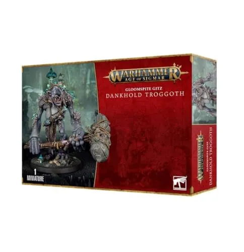 Games Workshop Gloomspite Gitz Dankhold Troggoth Troggboss Warhammer AoS Troll