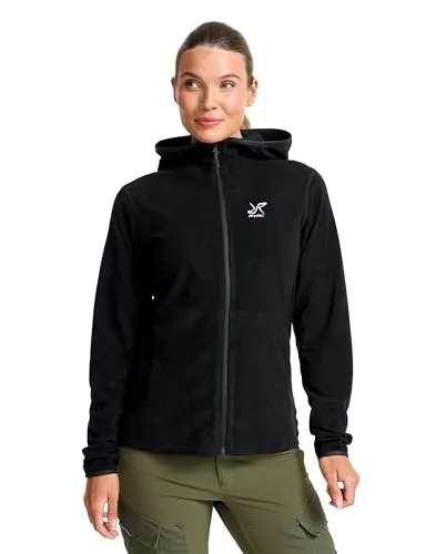 RevolutionRace Hiker Fleece Hoodie für Damen - Funktionsjacke aus atmungsaktivem Material, das für optimale Wärmeregulierung sorgt. Der federleichte Hoodie ist ideal für Outdoor-Aktivitäten und bietet praktische Seitentaschen.