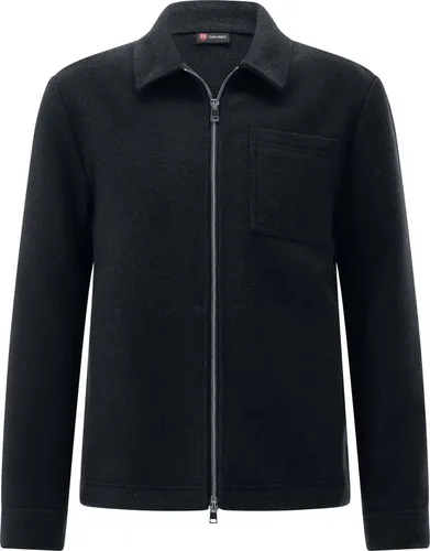 CG - Club of Gents Regular Fit Blouson 'JON' in Marine, Größe M - Stylischer Herren Blouson im Regular-Fit aus leichtem Material-Mix mit Stretch für optimale Bewegungsfreiheit. Ideal für vielfältige Alltagslooks dank klassischem Umlegekragen und dezenter Brusttasche.