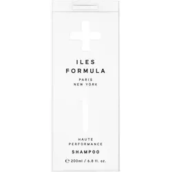 Iles Formula Haute Performance Shampoo 200 ml - Luxuriöses Shampoo für alle Haartypen, repariert Spliss und verbessert die Kämmbarkeit mit Seidenproteinen. Frei von Parabenen, Silikonen und Sulfaten.