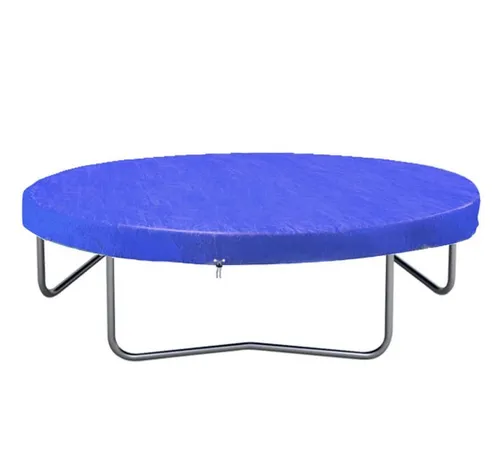vidaXL Trampolinabdeckung PE 300 cm - Trampolin-Zubehör mit reißfester und wasserabweisender Abdeckung, ideal zum Schutz vor Witterungseinflüssen und mit Abflusslöchern für optimale Luftzirkulation.