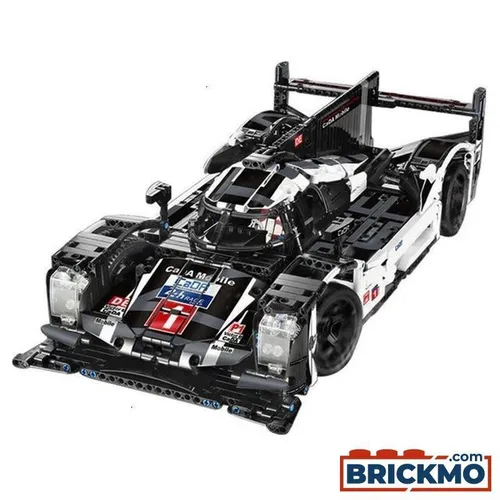 CaDA C61016W Sports-Car Set - Konstruktionsspielzeug mit 1586 Teilen, ideal für kreative Köpfe ab 8 Jahren. Baue deinen eigenen Porsche 919 Sportwagen und erlebe spannende Rennwagen-Duelle!
