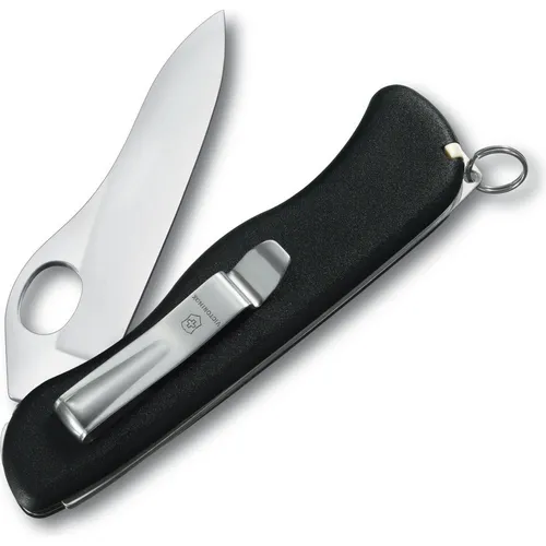 Victorinox Schweizer Taschenmesser Sentinel M Clip - Taschenmesser mit 5 Funktionen und Einhand-Feststellklinge, ideal für Outdoor-Abenteuer. Leicht und ergonomisch, hergestellt in der Schweiz für höchste Qualität.