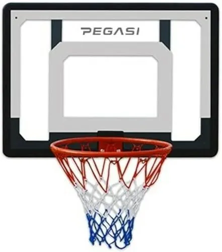 Pegasi Basketballbrett Fun 82x58cm - Backboards – Robustes Basketball-Backboard aus wetterfestem Kunststoff, ideal für Hobby und Freizeit, inkl. Halterungen für Innen- und Außenbereich.