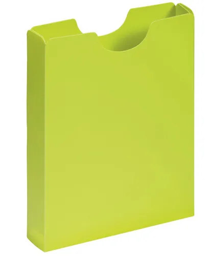 PAGNA Heftbox DIN A4 Hochformat lindgrün - Praktische Heftbox aus robustem PP, ideal für die Aufbewahrung von Dokumenten im DIN A4 Format. Die ansprechende lindgrüne Farbe sorgt für Ordnung und Übersicht.