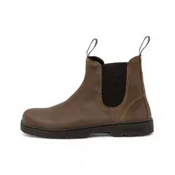 El Naturalista Unisex Lederstiefeletten N5262 Nomada dunkelbraun (44) - Die stilvollen Nomada Stiefeletten aus hochwertigem Rindsleder bieten optimalen Komfort und eine einfache Passform dank elastischer Einsätze. Ideal für Herbst und Winter, vereinen sie Langlebigkeit und modernes Design.