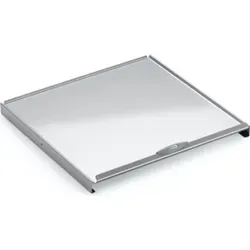 Naber Ersatzdeckel Silber - Mülleimer für Cox Abfallsysteme - Haushaltszubehör mit Naber SELECTAkit® Auszugstechnik für einfachen Frontauszug. Perfekt für Abfallsysteme mit 450 mm Schrankbreite. Stilvolles Design in Silber.
