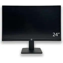 HP V241ib FHD Monitor - 24 Zoll Full-HD Monitor mit TN-Panel für flüssige Bilder, energiesparend und mit ergonomischem Design – ideal für Home Office und Entertainment.
