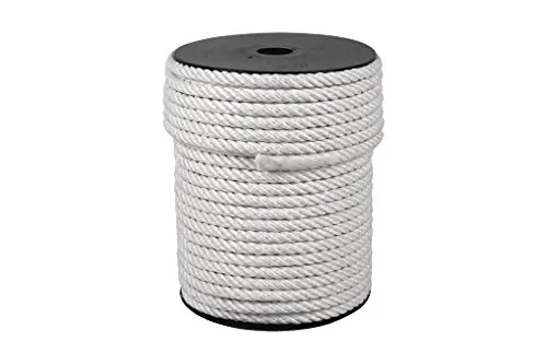 Cofan 08101048A - Matte Nylon Seil, 20 mm Durchmesser - Robustes Nylonseil mit 20 mm Durchmesser und 15 m Länge, ideal für vielseitige Anwendungen im Outdoor-Bereich.