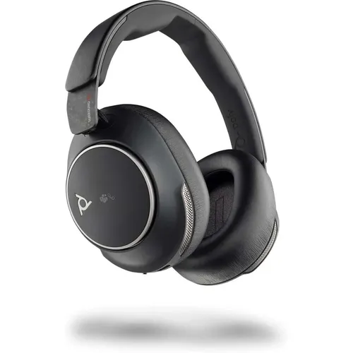 Voyager Surround 80 UC On Ear Headset - Kabelloser Bluetooth-Kopfhörer mit aktiver Rauschunterdrückung, ideal für Microsoft Teams und Open Office