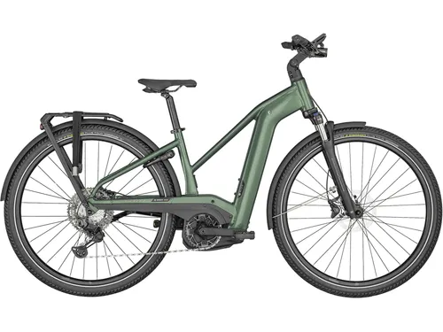 Scott Sub Sport eRIDE 10 Low Trekking E-Bike - Fahrrad Elektro-Räder, Pedelecs – Ideal für Pendler mit neuestem Bosch Antriebssystem und 750Wh Akku für lange Strecken.