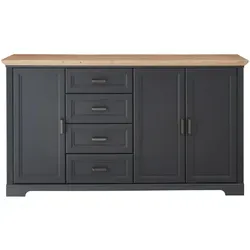 Landscape XL-Sideboard JUDITH - Modernes Landhausdesign - Kommode im modernen Landhausstil, großzügiges XL-Sideboard mit viel Stauraum und Softclose-Funktion für ein elegantes Wohnambiente.