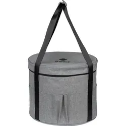 Sela SECBB14 Kristallklangschalen Tasche Grau 14" - Schützende Tasche für Kristallklangschalen bis 14" (35 cm), mit extra langen Tragegriffen und 15 mm Polsterung für sicheren Transport. Ideal für Musiker und Klangtherapeuten.