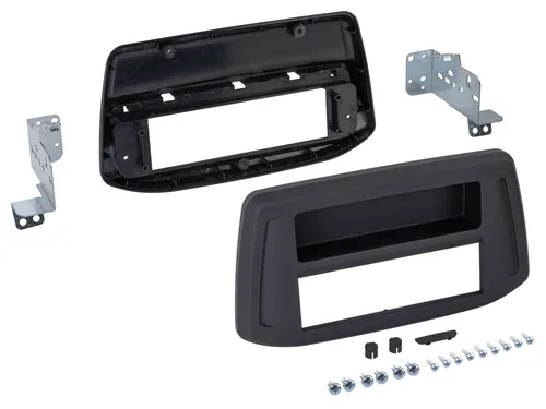 Einbaurahmen für Hyundai i30 (PED) ab 12/2016 - 1 DIN Radioblende in schwarz von ACV, perfekt für den einfachen Einbau eines Autoradios in deinem Hyundai i30.