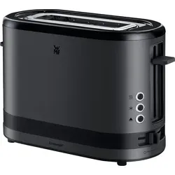 WMF KÜCHENminis 1-Scheiben-Toaster - Kompakter Toaster für eine Scheibe, edles Design aus Edelstahl, ideal für kleine Küchen oder den schnellen Toast am Morgen.