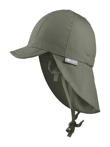 Sterntaler® Baseball Cap Kinder Schirmmütze mit Nackenschutz grün 51CM