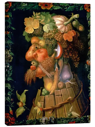 Leinwandbild Herbst - Giuseppe Arcimboldo