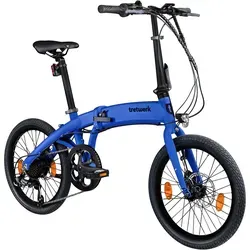 Tretwerk Akimbo E Bike 20 Zoll Klapprad Elektrofahrrad 360Wh 155 - 190 cm blau
