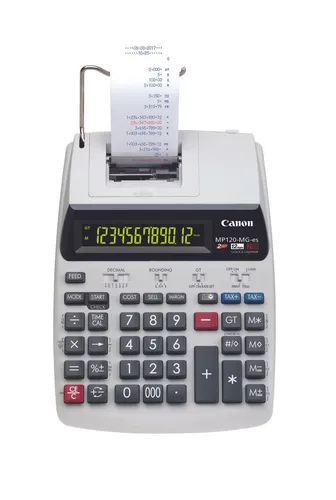 MP120-MG 12dig 2c Druck - LCD Druckrechner mit 12 Stellen, ideal für präzise Berechnungen im Büro und Zuhause
