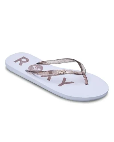 Roxy Damen Viva Sparkle Sandale, Coconut Milk, 37 EU