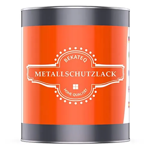 BEKATEQ Metallschutzlack 4in1 Metallfarbe 5L Tannengrün I Grundierung + Rostschutzfarbe + Zwischenanstrich + Deckanstrich I Metalllack für Dach, Fenster, Türen, Zaun LS-570