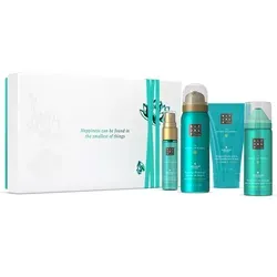 RITUALS The Ritual of Karma Small Gift Set - Entdecken Sie das vierteilige Geschenkset mit Duschschaum, Körpercreme, Körpermousse und Haar- & Körperspray. Alle Produkte sind mit einem Hydra-Boost Complex formuliert und in einer wiederverwendbaren Box verpackt.