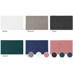 Essenza »Connect Organic« Badematten Uni Blue / 60x100 cm