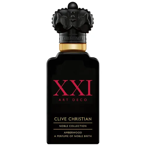 Clive Christian Noble Collection XXI Amberwood Perfume Spray 50ml - Unisex Duft mit holzig-süßem Aroma, vereint sanften Amber und opulente Hölzer, ideal für Liebhaber luxuriöser Parfums.