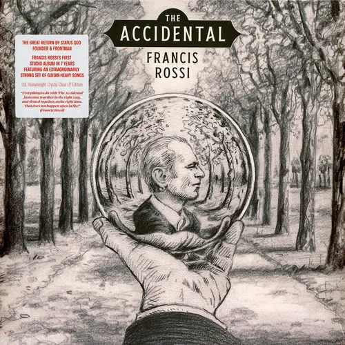 Francis Rossi The Accidental (Vinyl) 12" Album (Clear vinyl) - Exklusive 12" Schallplatte in klarem Vinyl. Erleben Sie die Rock-Klänge von Francis Rossi mit hochwertiger Klangqualität und einzigartigem Design. Ideal für Sammler und Musikliebhaber.