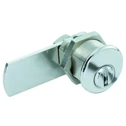 JuNie MB-Zylinderhebelschloss Set 2931 - Zylinder-Hebelschloss für Metallschränke, mit 90° Schließbewegung und hochwertigem Messingzylinder. Sicher und praktisch – inklusive 2 Schlüssel und Zubehör.