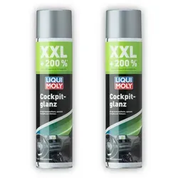 2x 600ml LIQUI MOLY 1610 Pflegemittel Cockpitglanz Innenraum Cockpit