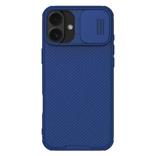 Nillkin CamShield Pro Magnetic Case for iPhone 16 - blue (Apple iPhone 16) (CamShield Pro Magnetic Case AP iPhone16 Blue)