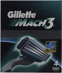 Gillette Mach3 Men’s Razor Blade Refills 4er Rasierklingen