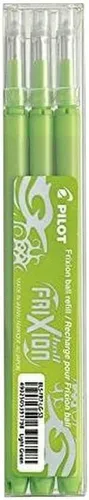 Pilot Pen 2261011F - Ersatzminen Tintenroller Frixion Ball, 0,7 mm, hellgrün