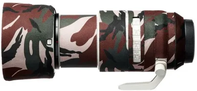 EASYCOVER Lens Oak Cover Camoufl. grün für Canon RF 70-200mm 1:2.8 IS USM - Objektivtaschen mit Tarnmuster, schützt Ihr Objektiv vor Kratzern und Stößen, ideal für Naturfotografen.