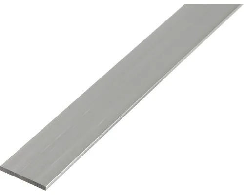 Alberts Flachprofil Aluminium natur 20x2/1m - Metall- & Legierung-Platten, leicht und korrosionsbeständig, perfekt für Bau- und Bastelprojekte.