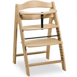 Hochstuhl HAUCK "Arketa, oak", Baby, Gr. B/H/T: 53,5cm x 79cm x 48cm, braun (oak), Massivholz, Stühle, FSC - schützt Wald - weltweit