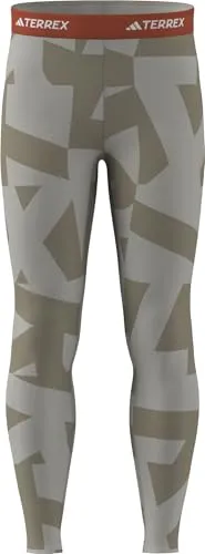 adidas Herren Multifunktionale Synthetische Base Layer Tight, wonder alumina, L - Schmal geschnittene Tight aus 84 % recyceltem Polyester und 16 % Elasthan, ideal für sportliche Aktivitäten und optimalen Tragekomfort.