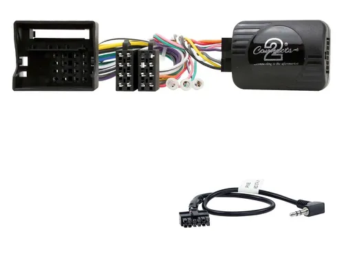 Connects2 CAN-Bus Lenkradadapter für Peugeot 207/307/407/807/308 - Adapter für den einfachen Anschluss von Autoradios in Peugeot-Fahrzeugen, ermöglicht die Nutzung der Lenkradfernbedienung.