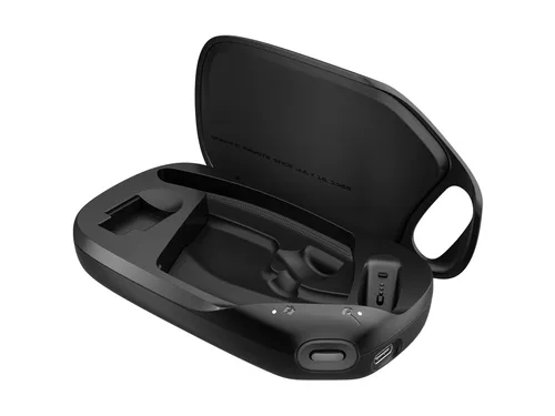 HP Poly Koffer mit Ladefunktion für Kopfhörer - Praktischer Koffer mit Ladefunktion für Kopfhörer, ideal für unterwegs. Schützt Ihre Geräte und sorgt für eine einfache Aufladung, damit Sie immer bereit sind.