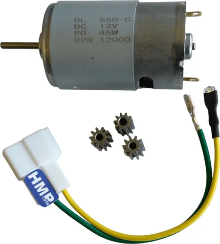 Elektromotor DL 550-C 12V 45W 12000 U/min. für Kinderfahrzeuge Kinderauto